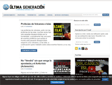 Tablet Screenshot of laultimageneracion.com